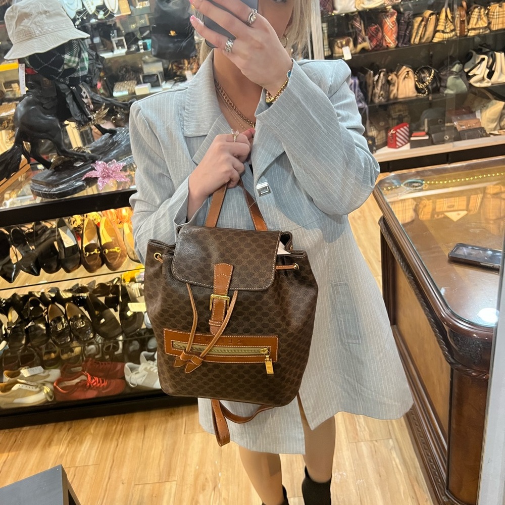 Celine Macadam Vintage backpack - Picture 10 of 14